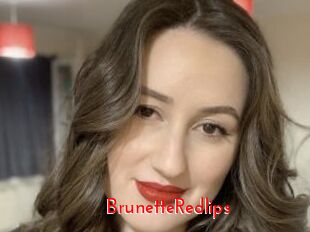 BrunetteRedlips
