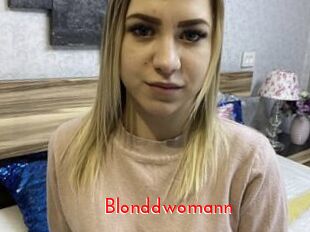 Blonddwomann