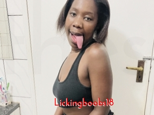 Lickingboobs18