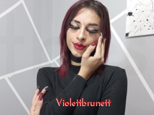 Violettbrunett